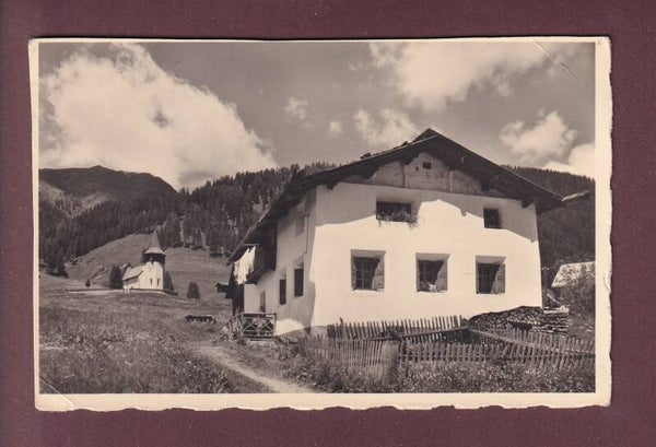 FRAUENKIRCH b. Davos - 1947 // Eckbüge Ränder geschnitten //