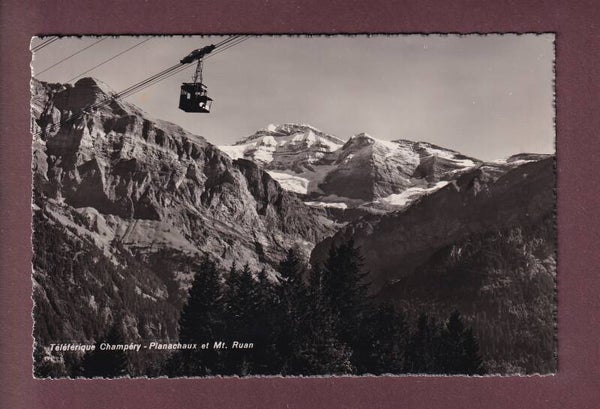 Téléférique CHAMPERY-PALANCHAUX - 1948