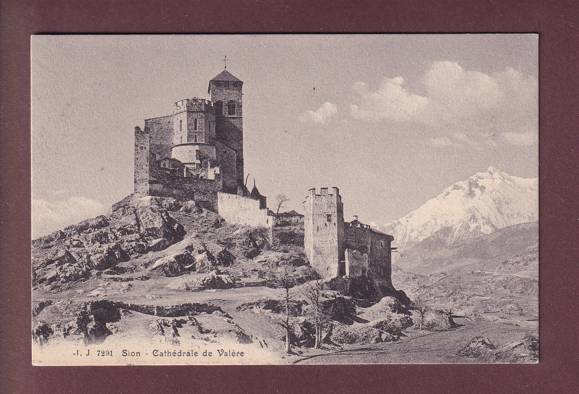 SION - Cathédrale de Valère - 1914