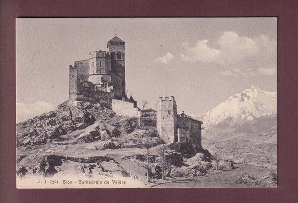 SION - Cathédrale de Valère - 1914