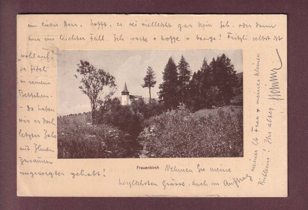 FRAUENKIRCH bei Davos - 1909