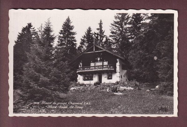 ST. IMIER - Mont Soleil - Mazot du Groupe Chasseral - 1943
