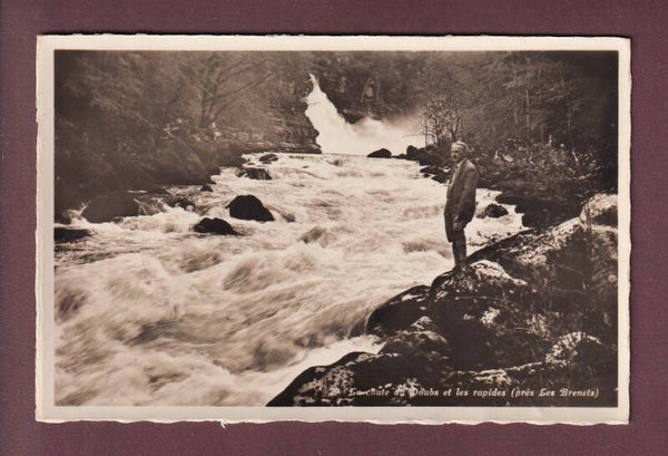 Les Brenets - CHUTE et RAPIDES DU DOUBS - 1937