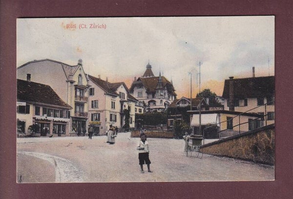 RÜTI - Dorfplatz - 1909
