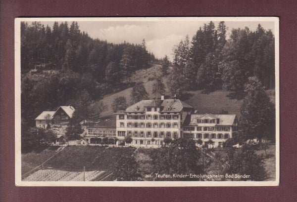 TEUFEN - Kinder-Erholungsheim Bad Sonder - 1927