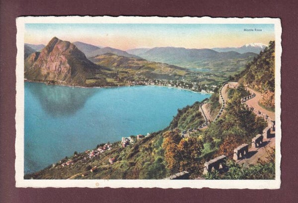 LUGANO con Monte Rosa - 1961 Feldpost