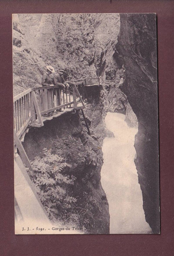 GORGES DU TRIENT - Animé - 1922
