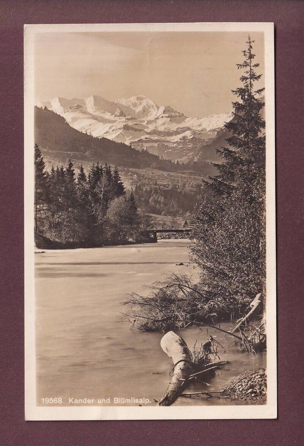 KANDER und Blümlisalp - 1927