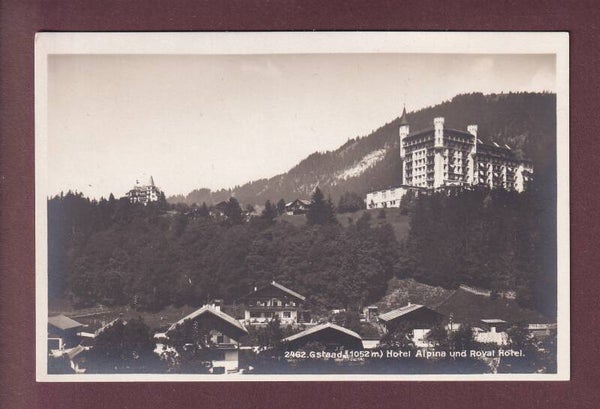 GSTAAD - Hotel Alpina und Royal Hotel