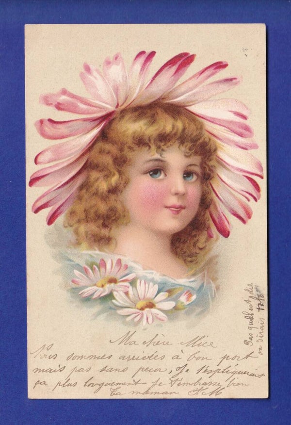 ENFANT - Jeune fille en fleur