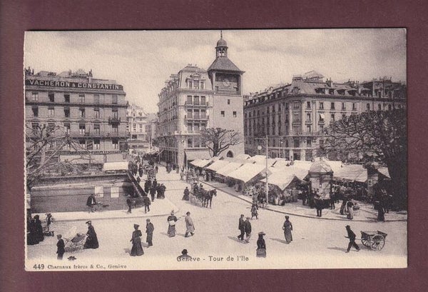 GENEVE - Tour de l'Île - Attelage