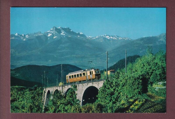 LEYSIN - Train et Dents du Midi