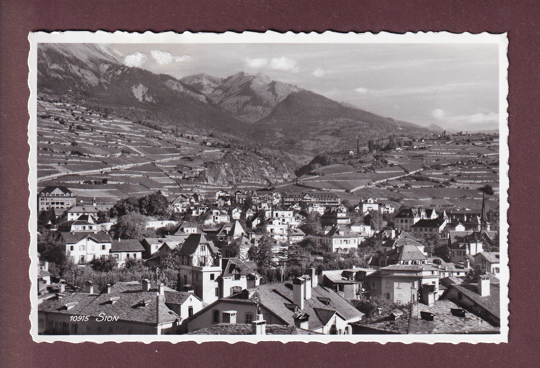 SION - Vue partielle // aminci //
