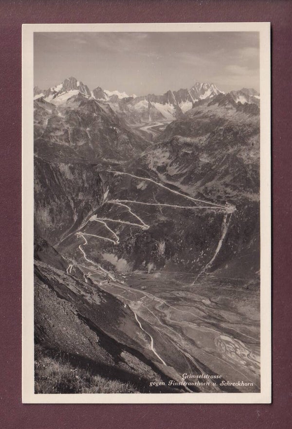 GRIMSELSTRASSE - Finsteraarhorn - Schreckhorn