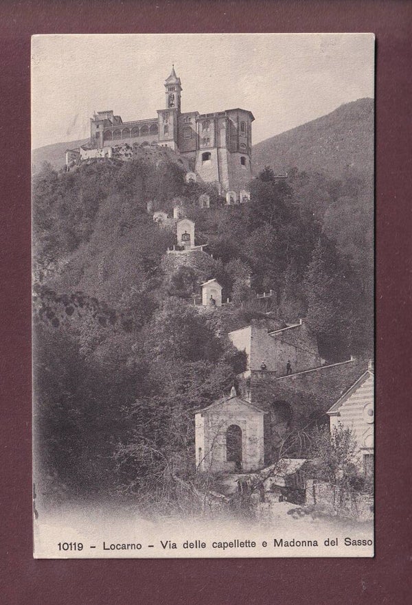 LOCARNO - Via delle capellette e Madonna del Sasso