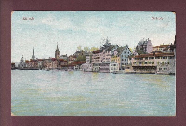 ZÜRICH - Schipfe - 1907