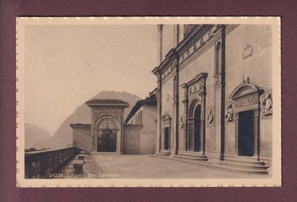 LUGANO - San Lorenzo - 1917