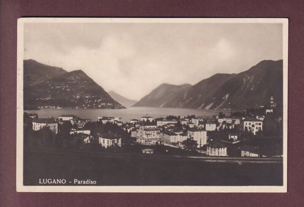 LUGANO-PARADISO - 1924