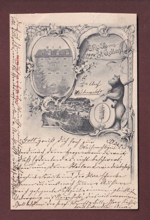 Gruss aus ST. GALLEN - 1898
