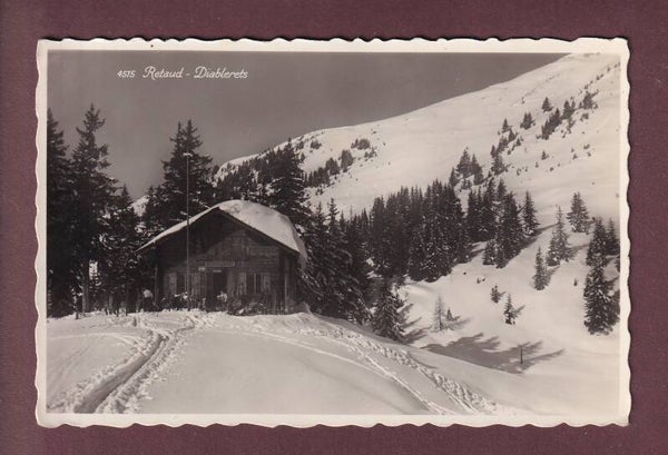 RETAUD en hiver - Diablerets - 1942