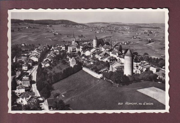 ROMONT vu d'avion
