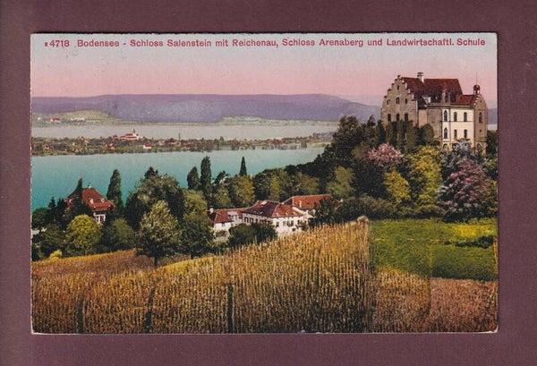 SCHLOSS SALENSTEIN - Reichenau - 1928