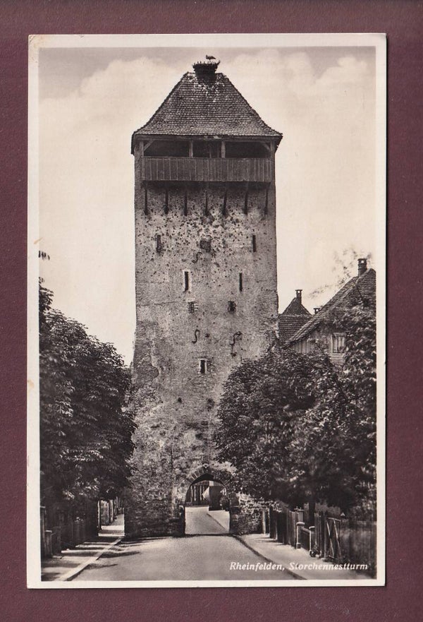 RHEINFELDEN - Storchenestturm - Feldpost