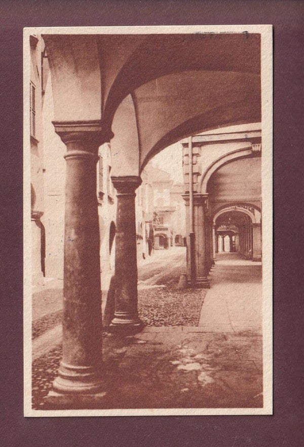 LUGANO - Portici di Via Nassa - 1919