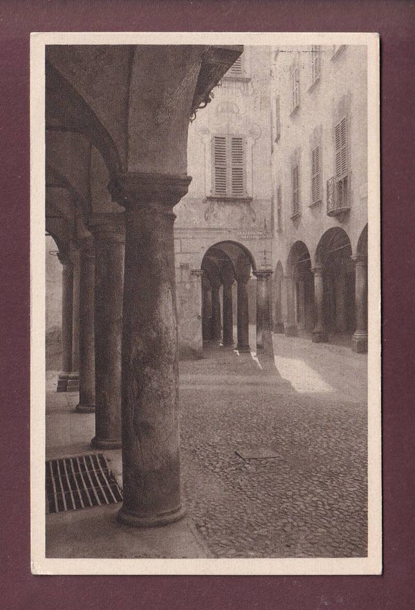 LUGANO - Portici di Via Pessina - 1924