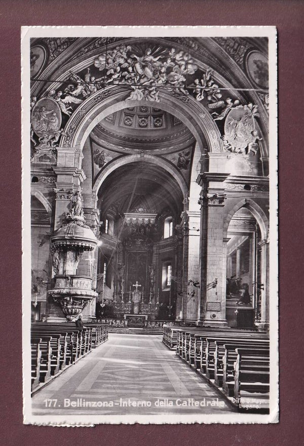 BELLINZONA - Interno della Cattedrale