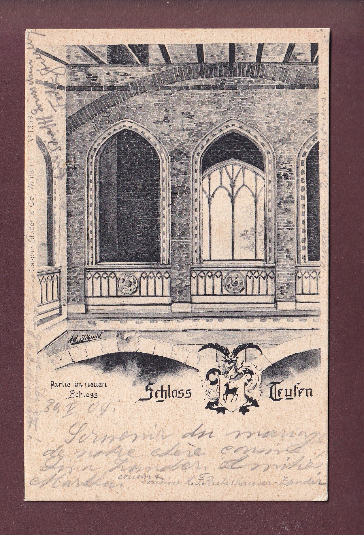 SCHLOSS TEUFEN - Partie - 1904