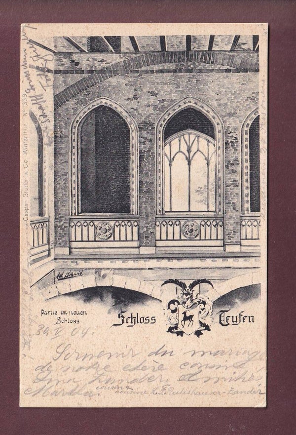SCHLOSS TEUFEN - Partie - 1904