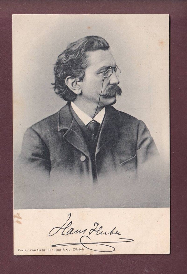 HANS HUBER - 1908
