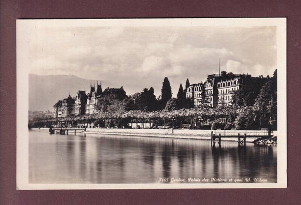 GENEVE - Palais des Nations - Quai Wilson