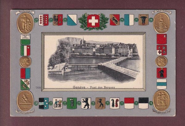 GENEVE - Cantons - Relief