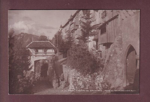Château de GRUYERES - Porte de Belhuard