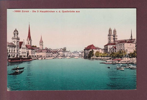 ZÜRICH - 3 Hauptkirchen