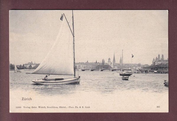ZÜRICH - Segelschiff