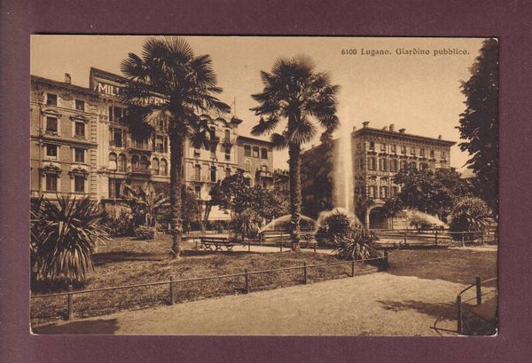 LUGANO - Giardino pubblico