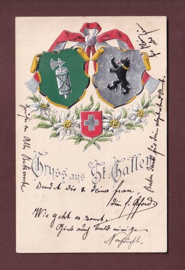 Gruss aus ST. GALLEN - 1904 Präge