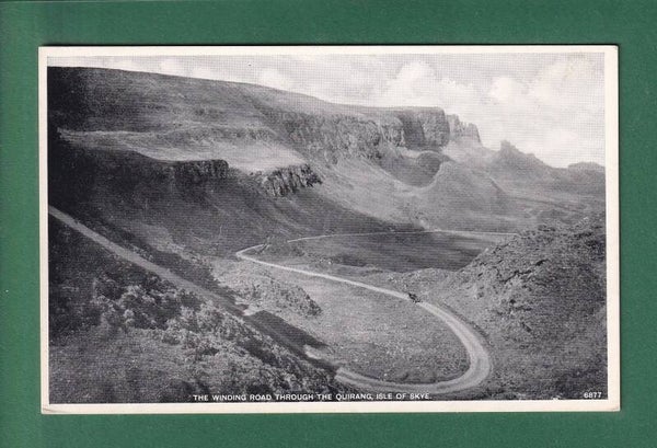 Isle of Skye - Winding road through the QUIRANG