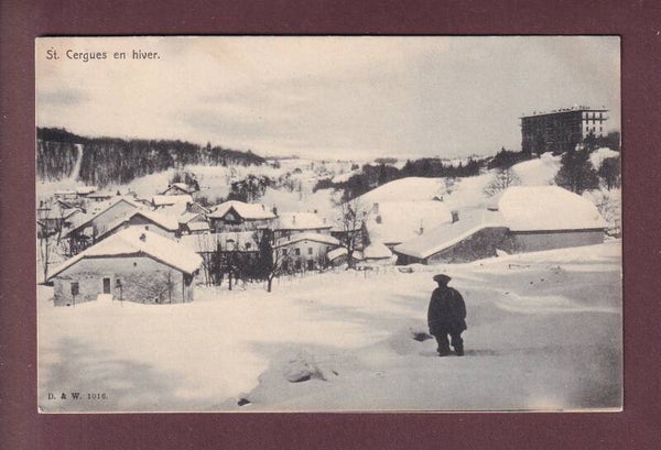 SAINT-CERGUE en hiver