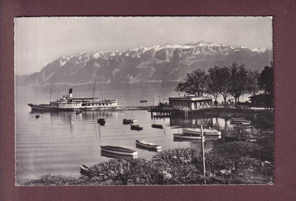 LAUSANNE - Port - Bateau CGN VEVEY