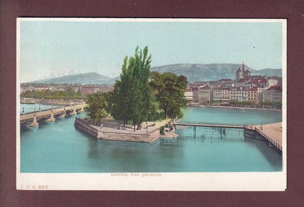 GENEVE - Île Rousseau - CPN