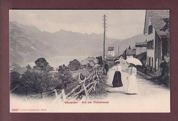 OBSTALDEN - Auf der Poststrasse