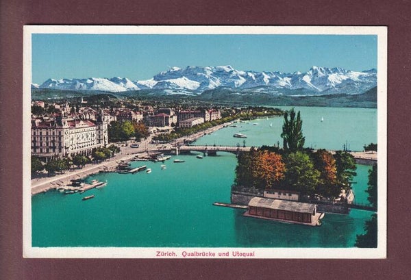 ZÜRICH - Quaibrücke - Utoquai