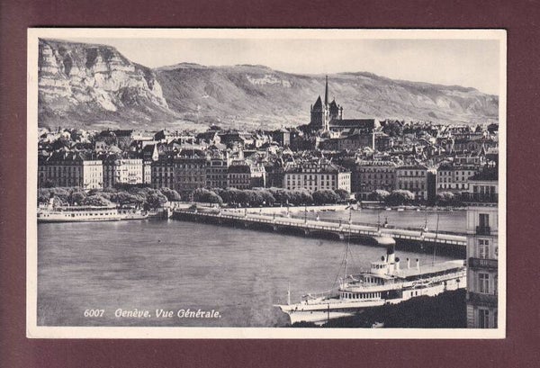GENEVE - Rade - Bateau CGN
