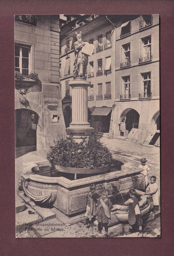 BERN - Mosesbrunnen - Kinder