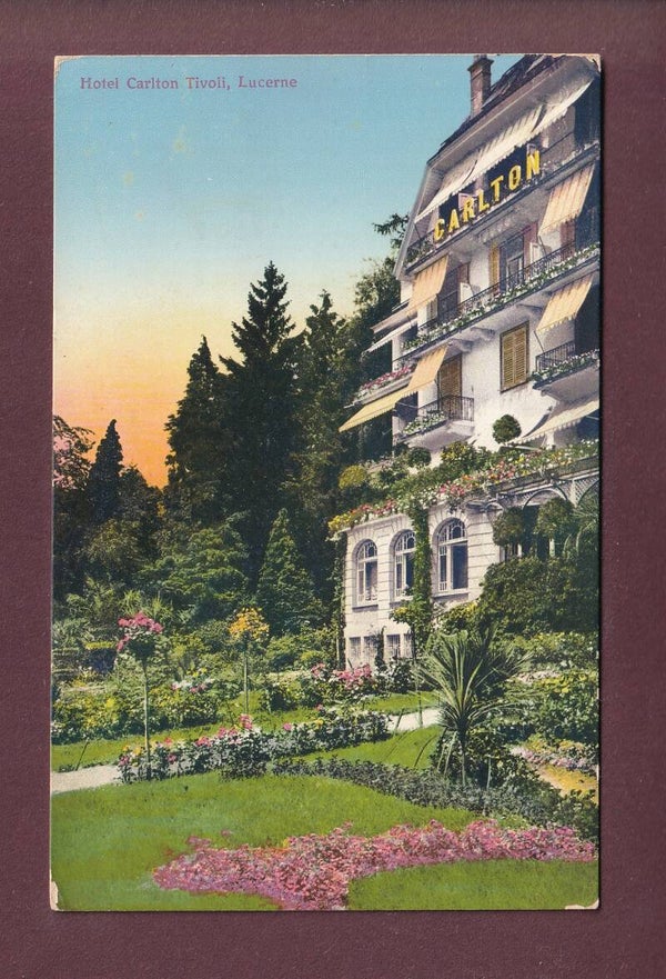 LUCERNE - Hôtel Carlton Tivoli