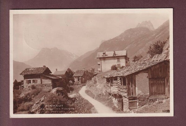 Une partie de FINHAUT - 1925 Obli. Linéaire La FORCLAZ